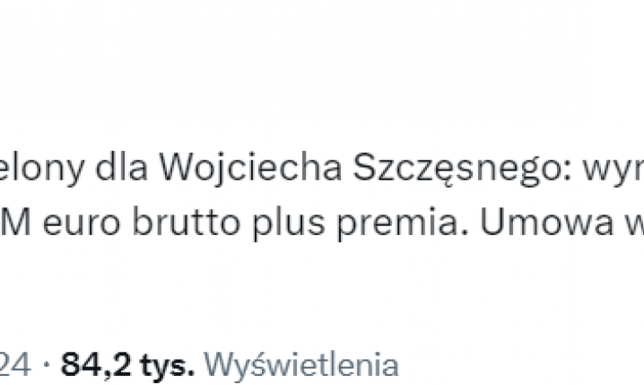 HIT! Taką PENSJĘ ma otrzymać Szczęsny w Barcelonie!