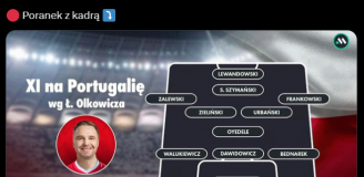 PROPONOWANA XI na mecz z Portugalią według Łukasza Olkowicza!