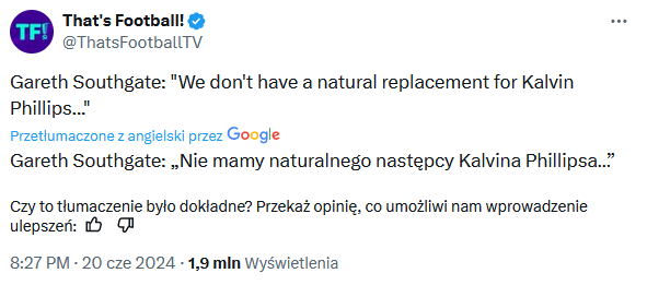 WYMÓWKA selekcjonera reprezentacji Anglii po remisie z Danią XD