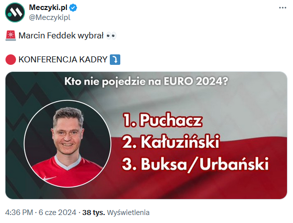 KANDYDACI do OPUSZCZENIA kadry przed EURO 2024 według Marcina Feddka!