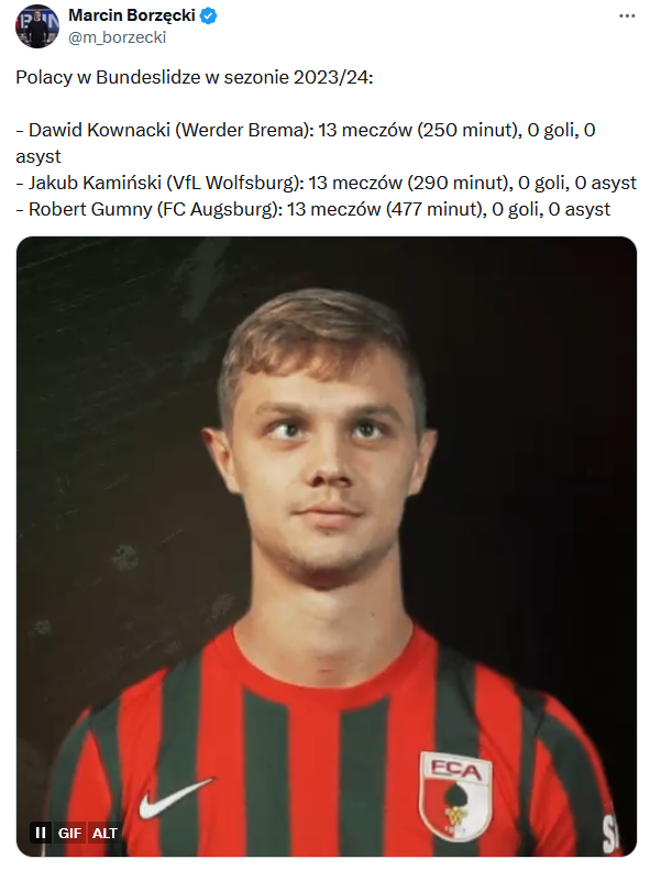 TRAGICZNE STATYSTYKI Polaków w tym sezonie Bundesligi O.o