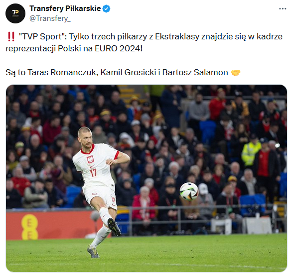 PILNE! Tylko TRZECH piłkarzy z Ekstraklasy na liście powołanych na EURO! Oto oni...