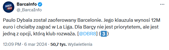 GWIAZDA Serie A została ZAOFEROWANA Barcelonie! Chce grać w La Liga!