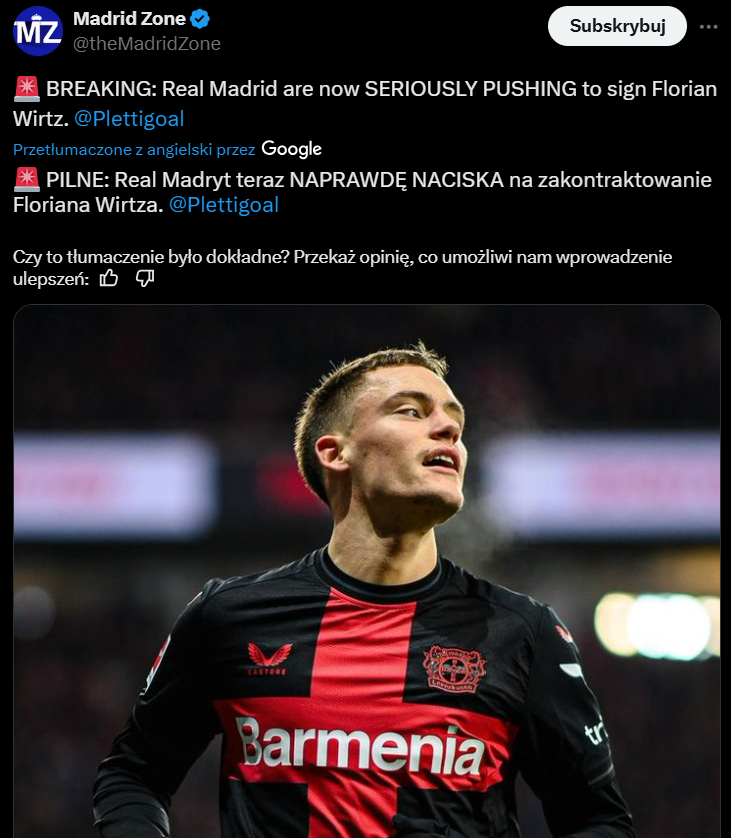 Real Madryt NACISKA na transfer TEJ GWIAZDY!