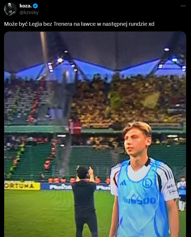 GEST Goncalo Feio w stronę kibiców Brondby po meczu... O.o