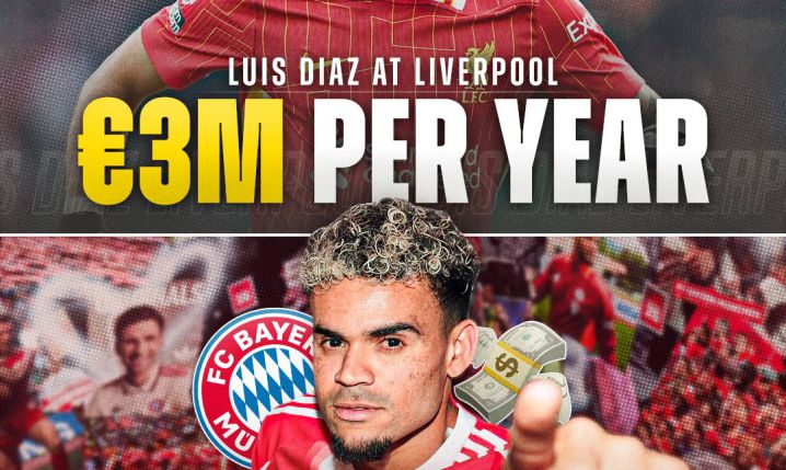 PENSJA Luisa Diaza w Liverpoolu vs. w Bayernie! CO ZA PRZESKOK O.o