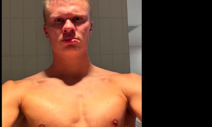Oto jakie ZDJĘCIE wrzucił Erling Haaland po meczu z Danią xD
