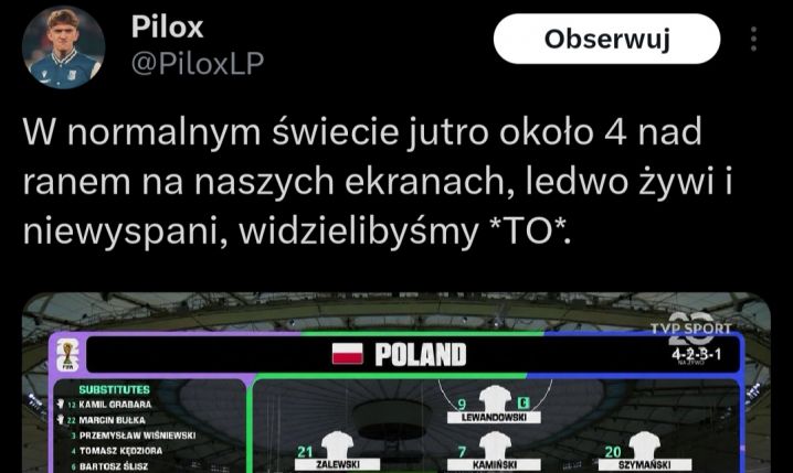 Tak MÓGŁBY WYGLĄDAĆ skład reprezentacji Polski na MŚ!