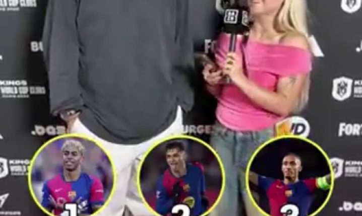 TOP 6 Złotej Piłki 2025 według Gerarda Pique xD