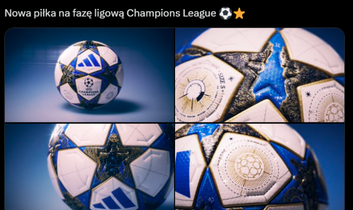 Oto NOWA PIŁKA na fazę ligową LM 25/26!