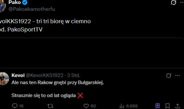 HIT! PakoSportTV i PIOSENKA po wpisach kibica Lecha - Kevola xD