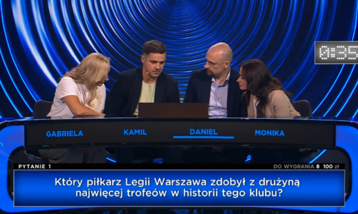 PIŁKARSKIE PYTANIE w Awanturze o Kasę! :D