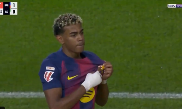 GESTY Lamine'a Yamala po golu z Elche [VIDEO]