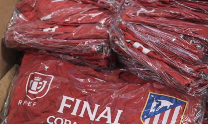 Takie KOSZULKI miało przygotowane Atletico Madryt po ewentualnym triumfie w Pucharze Króla :D