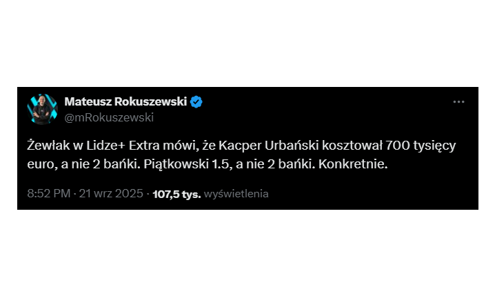 HIT! Michał Żewłakow zdradził ile KOSZTOWALI Urbański, Piątkowski i Arreiol! O.o