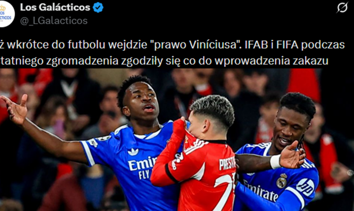 Wchodzi ''PRAWO VINICIUSA''! Oto jego zasady!