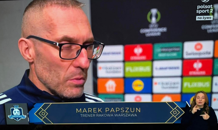 Tak w Cafe Futbol PODPISALI Marka Papszuna xD