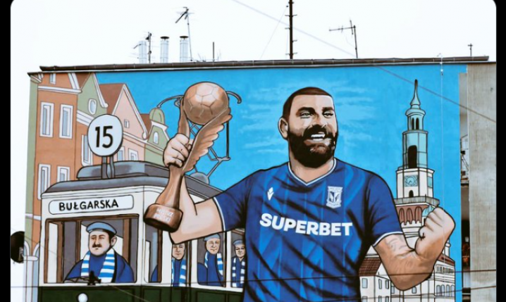 Tak teraz wygląda ''DOKOŃCZONY'' mural Mikaela Ishaka :D