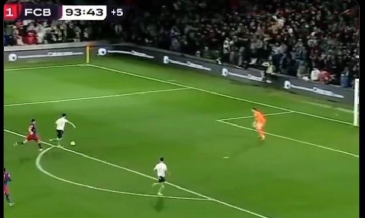 W TEJ SYTUACJI z 94 minuty na remis napastnik Racingu NIE PODAŁ...