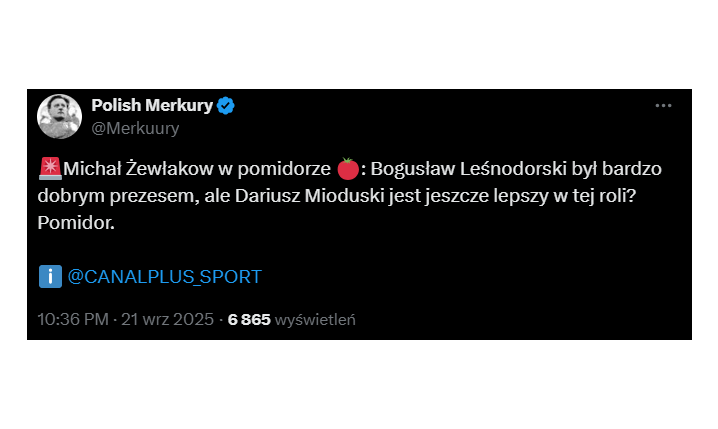 ODPOWIEDŹ Michała Żewłakowa na pytanie KTO JEST LEPSZYM PREZESEM: Leśnodorski vs. Mioduski :D