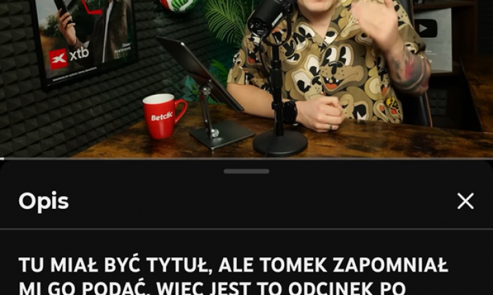 Taki TYTUŁ ma najnowszy odcinek na kanale Tomasza Ćwiąkały xD
