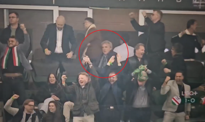 EPICKA REAKCJA Zbigniewa Bońka na gola Legii w meczu z Widzewem xD [VIDEO]