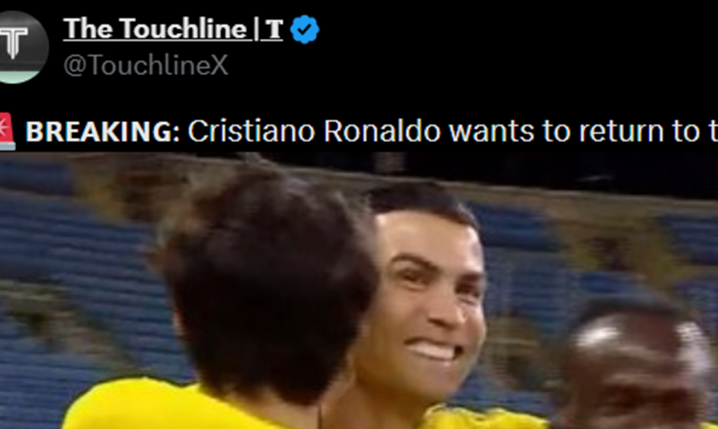 HIT! Tam podobno chciałby ''WRÓCIĆ'' Cristiano Ronaldo!