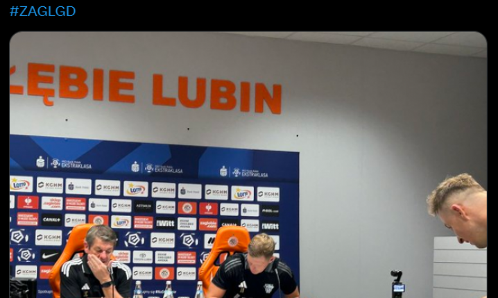 Oto co trener Lachii OBIECAŁ KIBICOM obecnym w Lubinie podczas PORAŻKI 2:6!