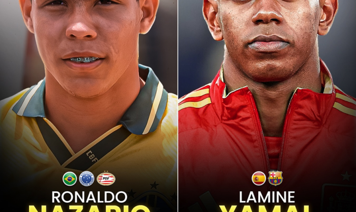 17-letni Ronaldo Nazario vs. 17-letni Lamine Yamal [PORÓWNANIE]