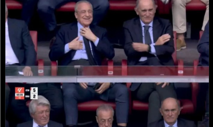 MINA Florentino Pereza przy PROWADZENIU Realu 2:1 vs. przy PRZEGRYWANIU 2:5 xD