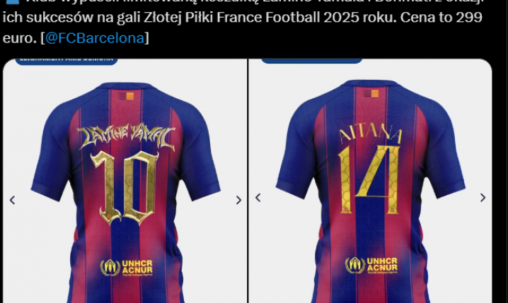 Oto CENA okolicznościowych koszulek wypuszczonych przez Barcelonę!