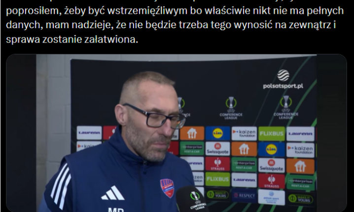 HIT! Oto co Marek Papszun powiedział już PO KONFERENCJI! xD