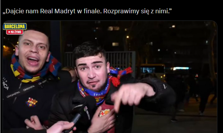 SŁOWA kibiców Barcelony po meczu z Newcastle xD