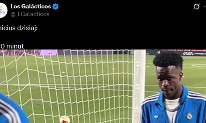 STATYSTYKI Viniciusa Juniora w meczu z 2-ligowym Albacete xD