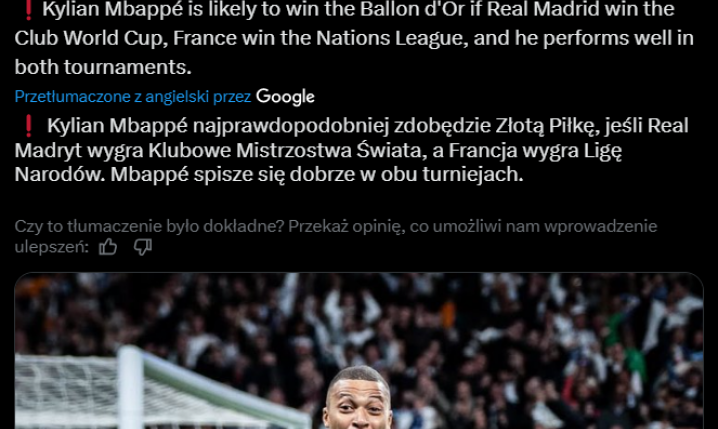 HIT! Fanowski profil Realu twierdzi, że ZŁOTĄ PIŁKĘ WYGRA... xD