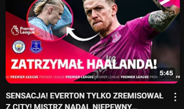 TYTUŁ skrótu meczu Man City - Everton na oficjalnym kanale Viaplay! xD