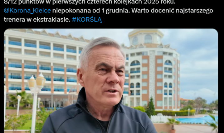 Takie WYNIKI WYKRĘCA Pan Trener Zieliński w Koronie O.o