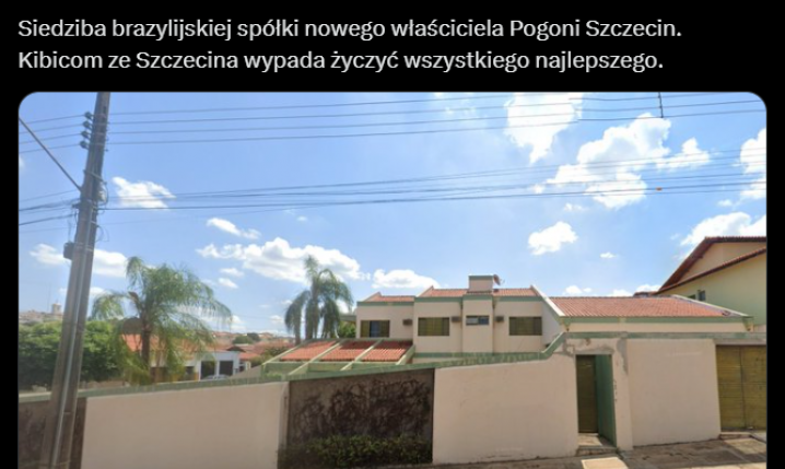 Tak WYGLĄDA SIEDZIBA brazylijskiej spółki nowego właściciela Pogoni Szczecin xD