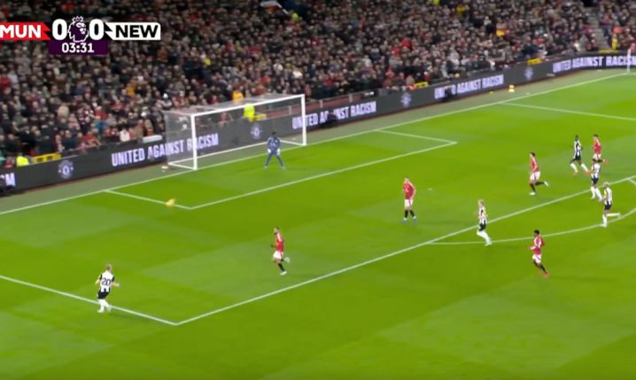 Isak strzela gola w 4 minucie z Man United! 0-1 [VIDEO]