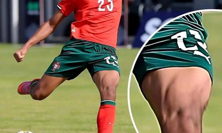 Tak wygląda NOGA Cristiano Ronaldo Juniora O.o