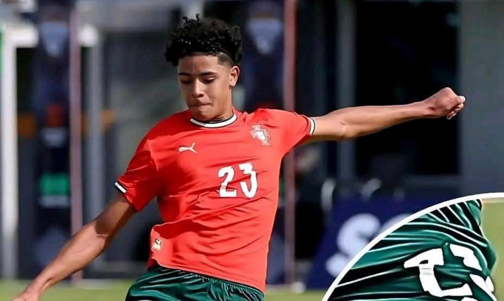 Tak wygląda NOGA Cristiano Ronaldo Juniora O.o