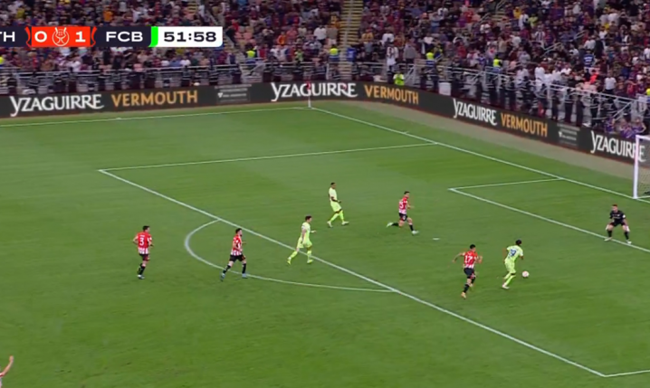 Yamal STRZELA GOLA na 2-0 z Athletic Bilbao! [VIDEO]