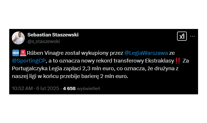 HIT! Za tyle Legia WYKUPIŁA Rubena Vinagre! O.o