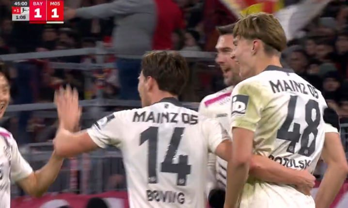 KACPER POTULSKI STRZELA GOLA BAYERNOWI [VIDEO]