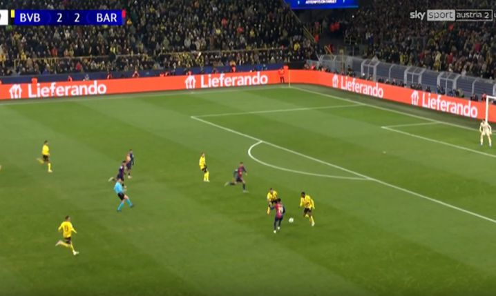 GENIALNE podanie Yamala i Ferran strzela na 3-2 z BVB! [VIDEO]