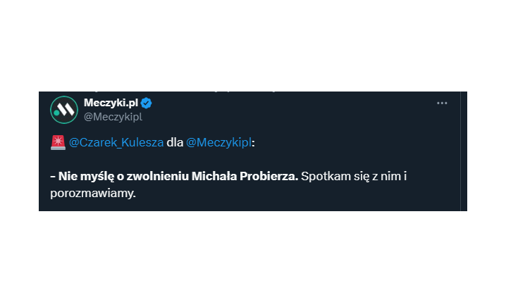 Cezary Kulesza ZABRAŁ GŁOS ws. zwolnienia Michała Probierza!