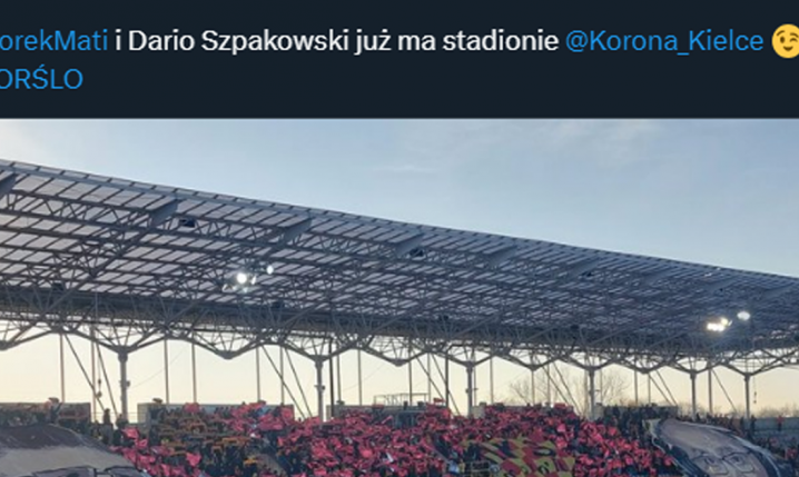 Borek i Szpakowski znaleźli się na oprawie w meczu Ekstraklasy... xD