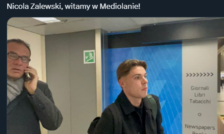 TO SIĘ DZIEJE! Nicola Zalewski widziany na lotnisku!