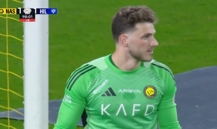 TAKIEGO SAMOBÓJA strzela bramkarz Al-Nassr w 99 minucie... xD [VIDEO]