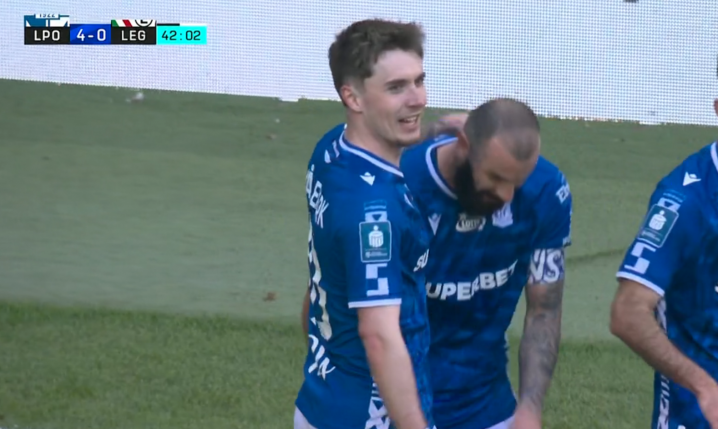 Ishak strzela gola na 4-0 z Legią Warszawa! [VIDEO]